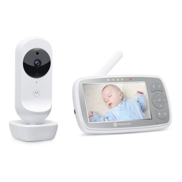 Motorola VM44 - Smart babyalarm genopladelig Wi-Fi