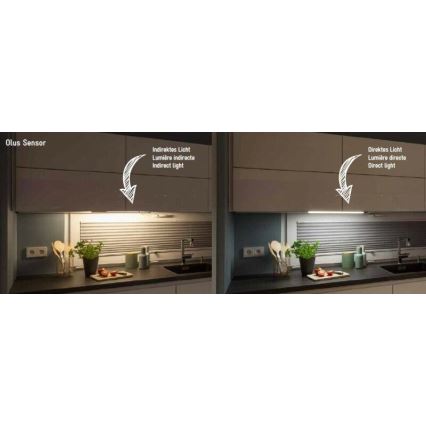 Müller-Licht - LED underskabslampe med sensor OLUS LED/11W/230V 3000/4000K
