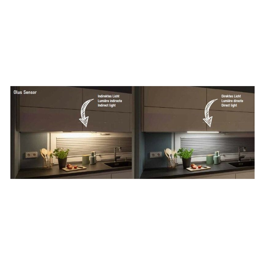 Müller-Licht - LED underskabslampe med sensor OLUS LED/11W/230V 3000/4000K