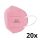 Mundbind i børnestørrelse FFP2 NR - CE 0370 pink 20 stk.