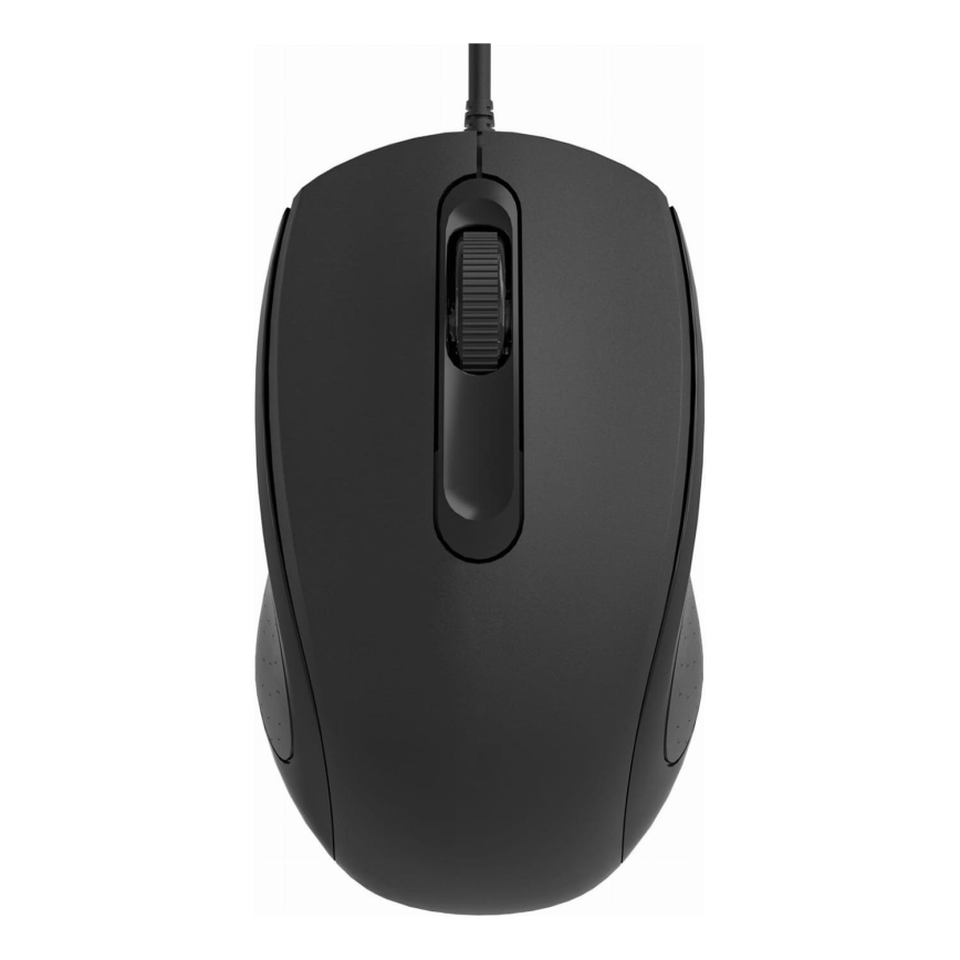 Mus m. ledning 1200 DPI USB-C sort