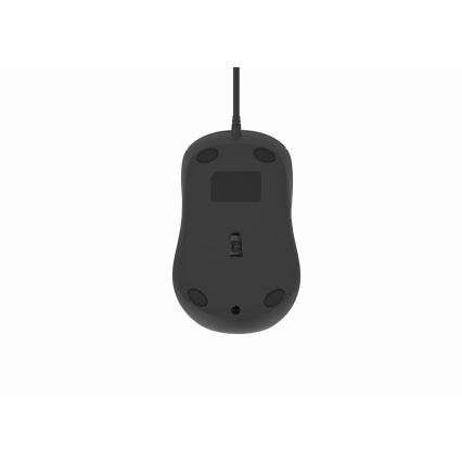 Mus m. ledning 1200 DPI USB-C sort