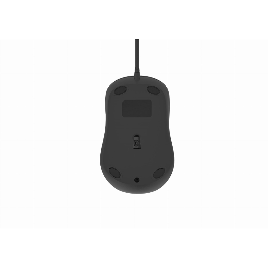 Mus m. ledning 1200 DPI USB-C sort