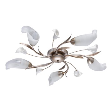 MW-LIGHT - Fastmonteret lysekrone FLORA 5xE14/60W/230V