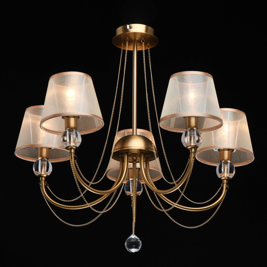 MW-LIGHT - Hængende lysekrone FEDERICA 5xE14/40W/230V