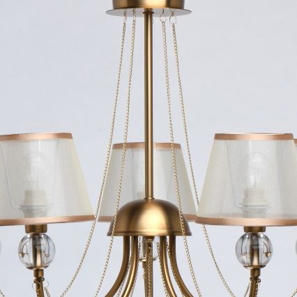 MW-LIGHT - Hængende lysekrone FEDERICA 5xE14/40W/230V