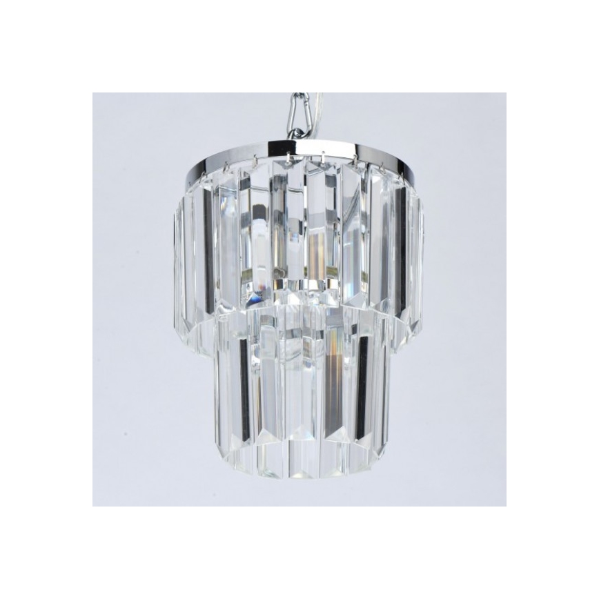 MW-LIGHT - Krystal kædelysekrone ADERLAND 1xE27/60W/230V