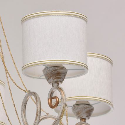 MW-LIGHT - Lysekrone i kæde VITALINA 5xE14/40W/230V