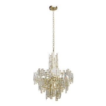 MW-LIGHT - Lysekrone i snor MONARCH 11xE14/40W/230V