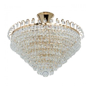 MW-LIGHT - Monteret krystal lysekrone ADELARD 5xE14/60W/230V