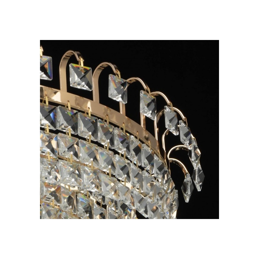 MW-LIGHT - Monteret krystal lysekrone ADELARD 5xE14/60W/230V