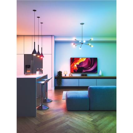 SÆT 3x LED-pære med RGBW-farver dæmpbar ESSENTIALS A60 E27/8,5W/230V CRI 90 2700-6500K Wi-Fi - Nanoleaf