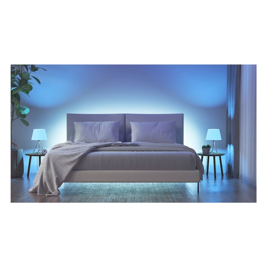 SÆT 3x LED-pære med RGBW-farver dæmpbar ESSENTIALS A60 E27/8,5W/230V CRI 90 2700-6500K Wi-Fi - Nanoleaf