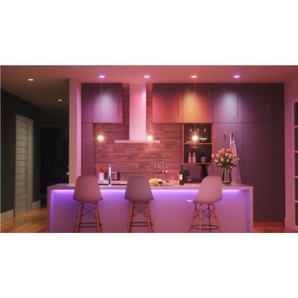 SÆT 3x LED-pære med RGBW-farver dæmpbar ESSENTIALS A60 E27/8,5W/230V CRI 90 2700-6500K Wi-Fi - Nanoleaf
