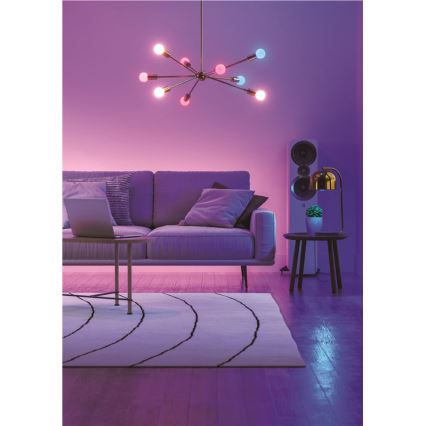 SÆT 3x LED-pære med RGBW-farver dæmpbar ESSENTIALS A60 E27/8,5W/230V CRI 90 2700-6500K Wi-Fi - Nanoleaf