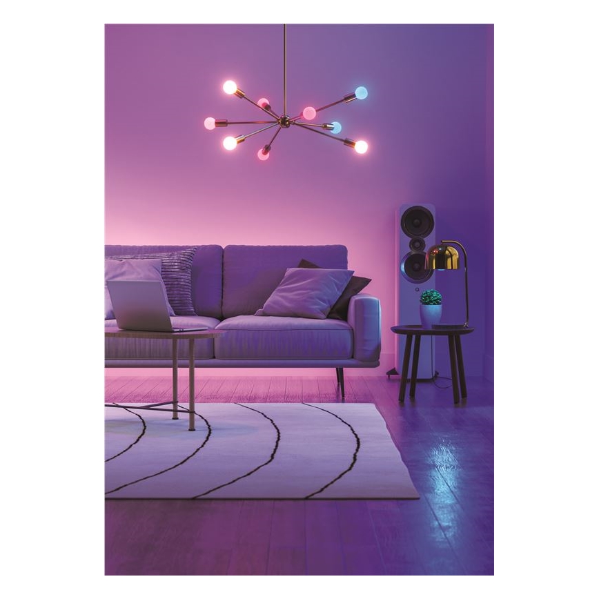 SÆT 3x LED-pære med RGBW-farver dæmpbar ESSENTIALS A60 E27/8,5W/230V CRI 90 2700-6500K Wi-Fi - Nanoleaf