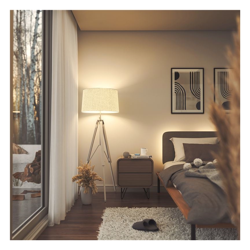 SÆT 3x LED-pære med RGBW-farver dæmpbar ESSENTIALS A60 E27/8,5W/230V CRI 90 2700-6500K Wi-Fi - Nanoleaf