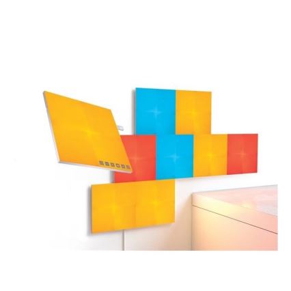 Nanoleaf - SÆT 9x LED RGB Panel dæmpbart CANVAS LED/1W/230V 1200-6500K Wi-Fi