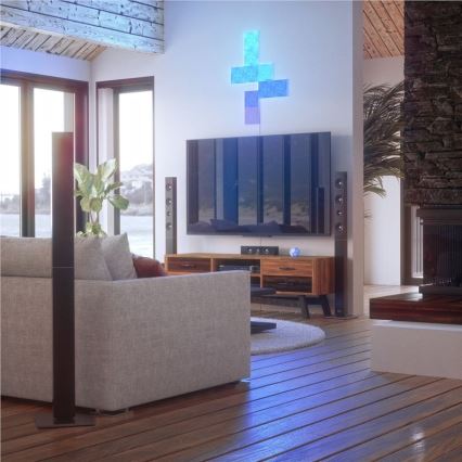Nanoleaf - SÆT 9x LED RGB Panel dæmpbart CANVAS LED/1W/230V 1200-6500K Wi-Fi