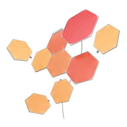 Nanoleaf - SÆT 9x LED RGB Panel dæmpbart SHAPES HEXAGON LED/2W/230V 1200-6500K Wi-Fi