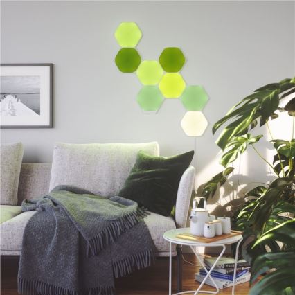 Nanoleaf - SÆT 15x LED RGB Panel dæmpbart LED/2W/230V 1200-6500K Wi-Fi