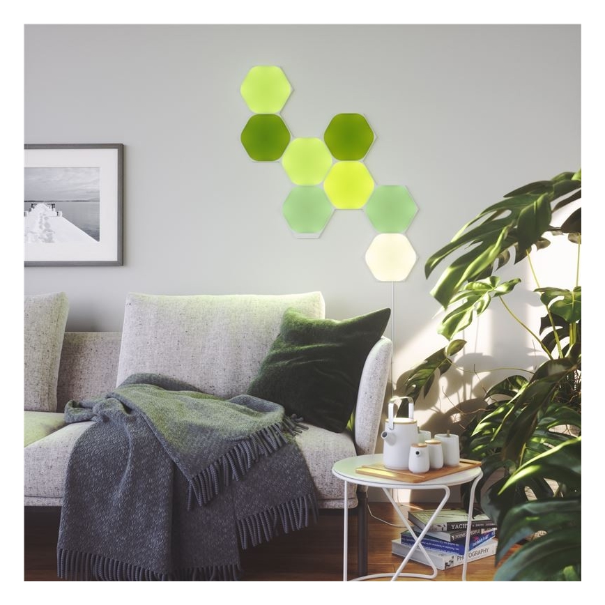 Nanoleaf - SÆT 15x LED RGB Panel dæmpbart LED/2W/230V 1200-6500K Wi-Fi