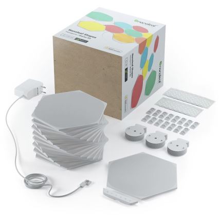 Nanoleaf - SÆT 15x LED RGB Panel dæmpbart LED/2W/230V 1200-6500K Wi-Fi