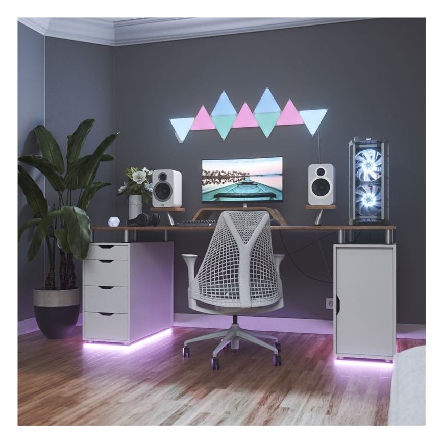 Nanoleaf - 9x LED panel dæmpbar RGB TRIANGLES LED/1,5W/230V Wi-Fi