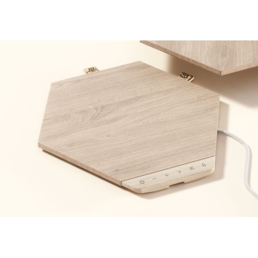 Nanoleaf - SÆT 3x LED panel dæmpbart HEXAGONS LED/2W/230V Wi-Fi