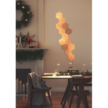 Nanoleaf - SÆT 13x LED panel dæmpbart HEXAGONS LED/2W/230V Wi-Fi