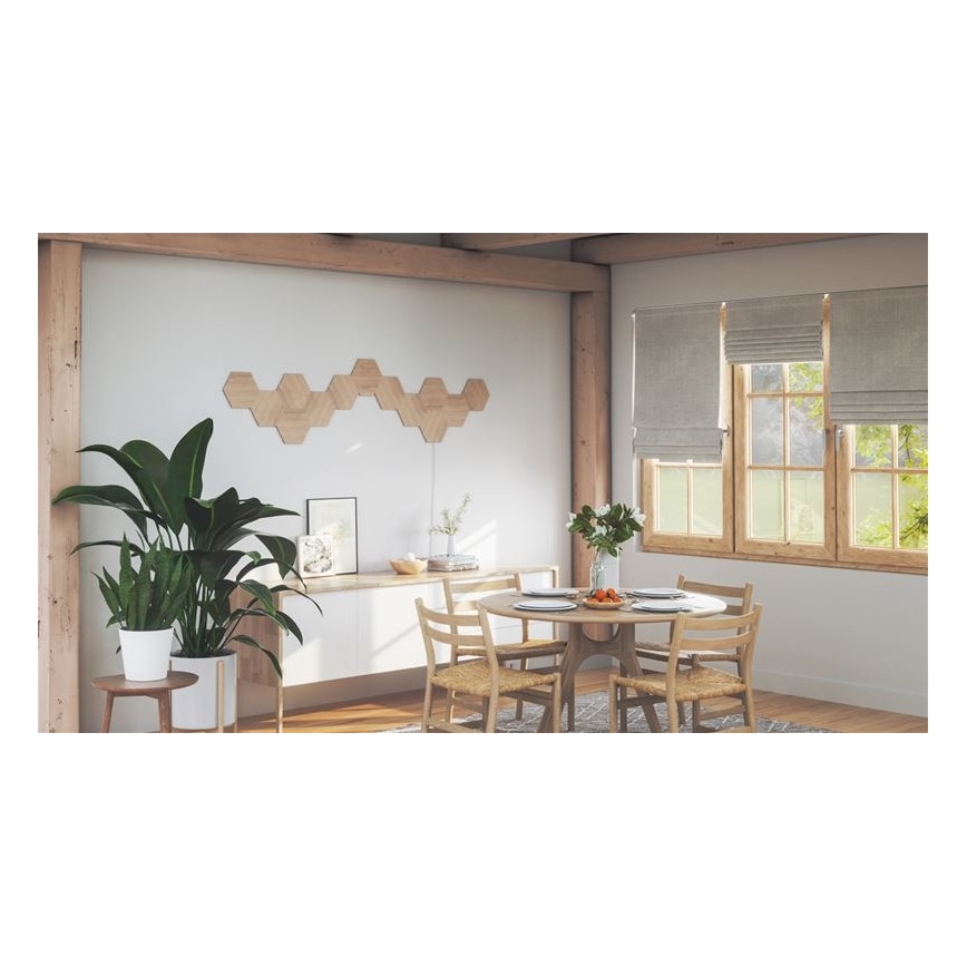 Nanoleaf - SÆT 13x LED panel dæmpbart HEXAGONS LED/2W/230V Wi-Fi