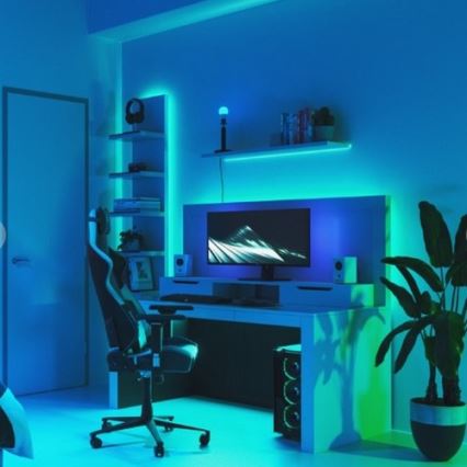 Nanoleaf - LED-strip m. RGB-farver forlængelsesdel dæmpbar 1 m LED/23W/230V