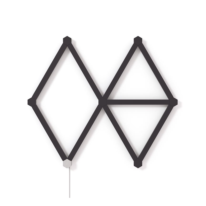 Nanoleaf - Sæt of skinne covers LINES 9 stk. sort mat