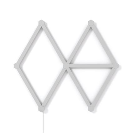 Nanoleaf - SÆT 9x LED RGBW Dæmpbar skinne LINES LED/2W/230V 1200-6000K Wi-Fi