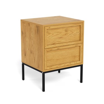 Natbord ALIN 46 x 40 cm, lysebrun