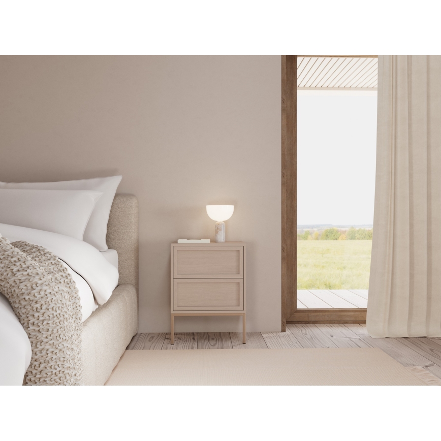 Natbord ALIN 46x40 cm taupe