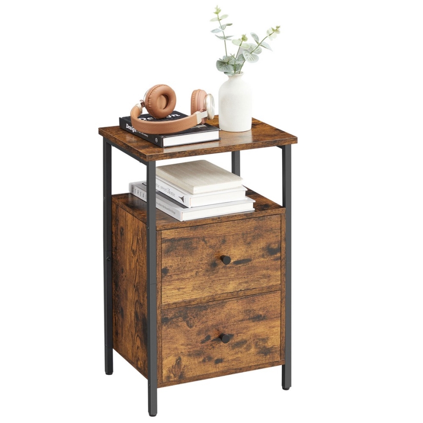 Natbord ARIN brun/sort