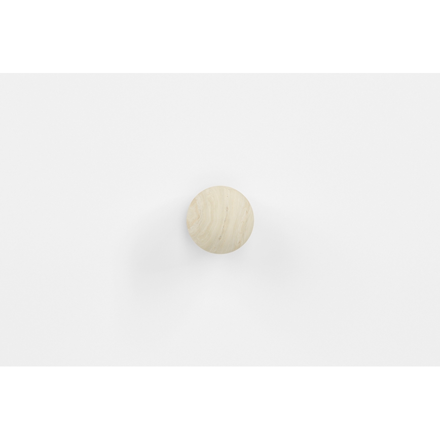 Natbord BUBO 58x69 cm hvid/beige