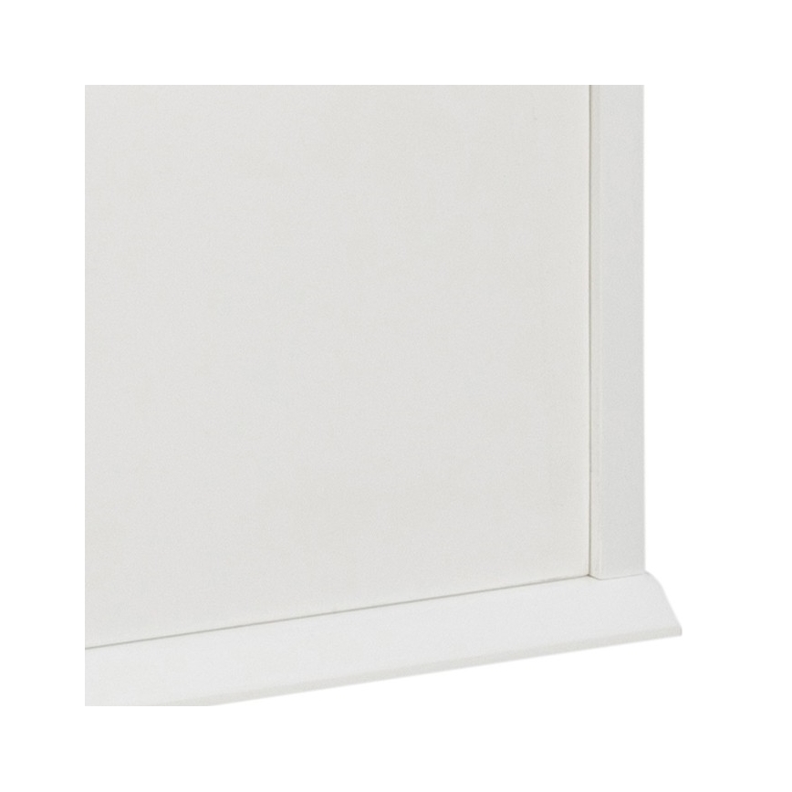 Natbord CARLY eg/hvid