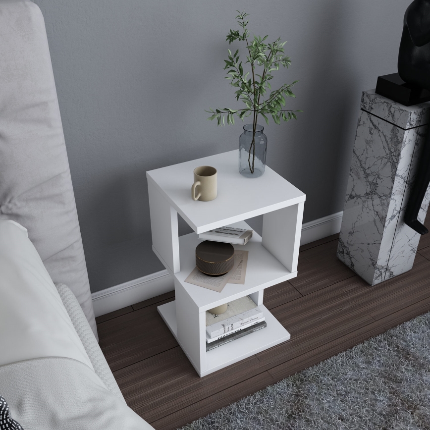 Natbord CARTER 49,4x29,6 cm hvid