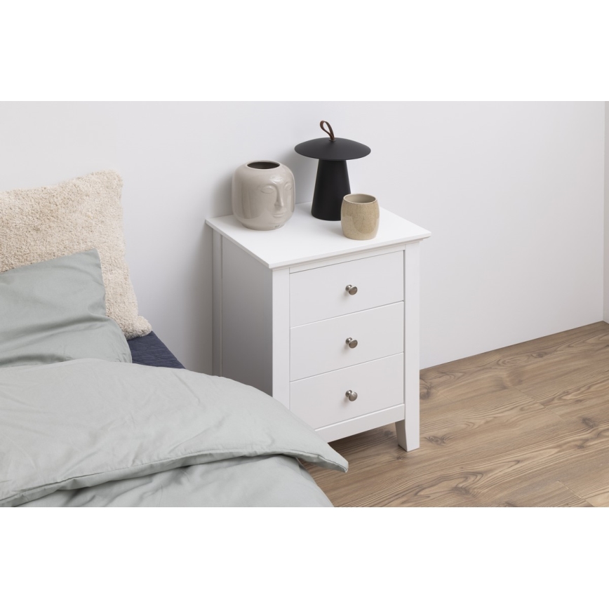 Natbord LARA hvid