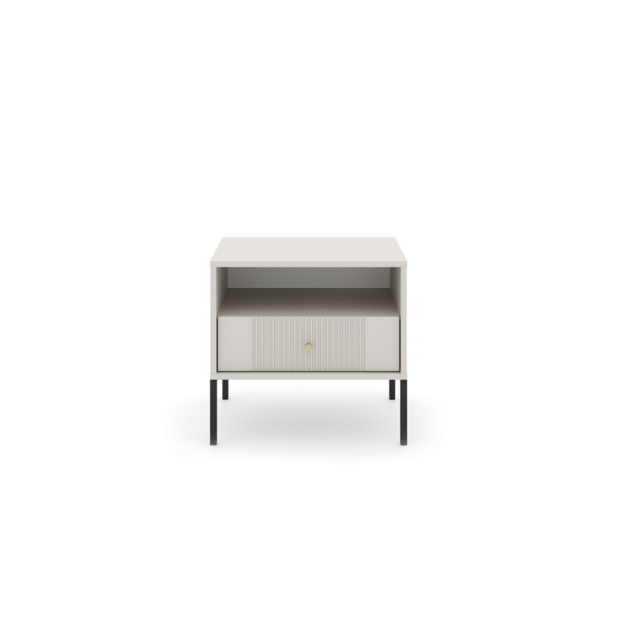 Natbord LUE beige/sort