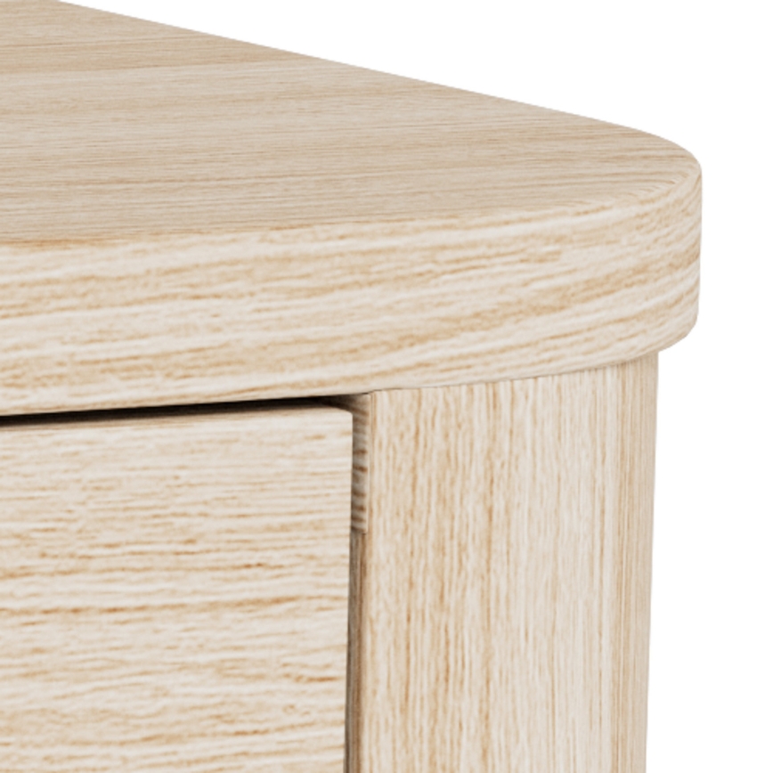 Natbord MADERA 46x30 cm hvid eg