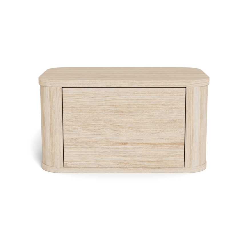 Natbord MADERA 46x30 cm hvid eg