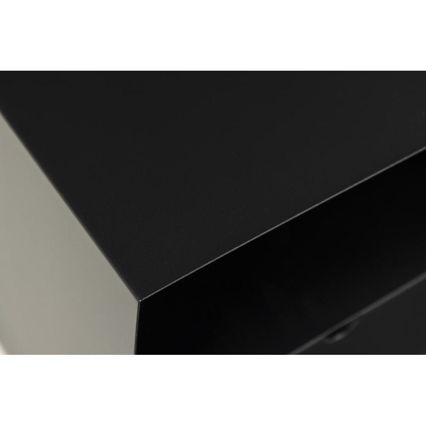 Natbord med mulighed for vægmontering BEKIM, sort