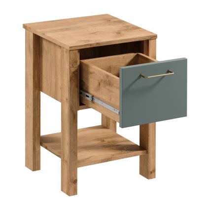 Natbord MENTA 42x59 cm eg wotan/grøn