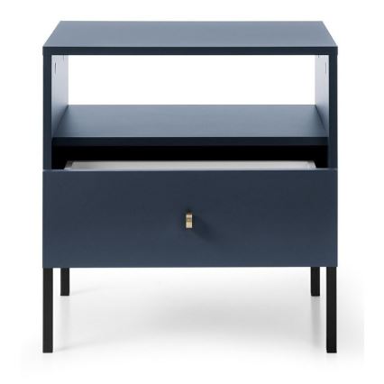 Natbord MONO 56x54 cm blå