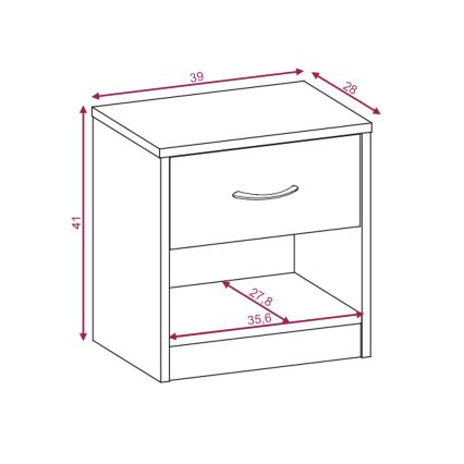 Natbord NED i Wotan-eg