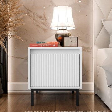 Natbord OZMI 50x45 cm hvid