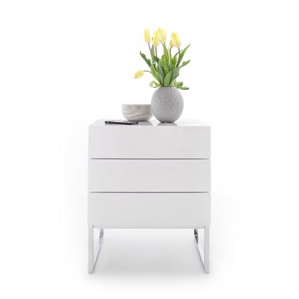 Natbord ROCKY XL hvid
